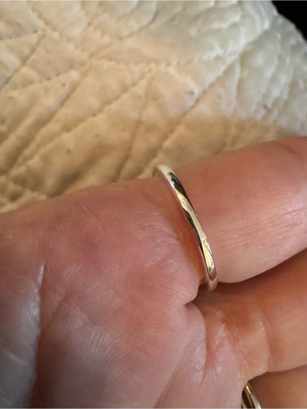 Sterling Plated Double Heart Adjustable Ring in Silver